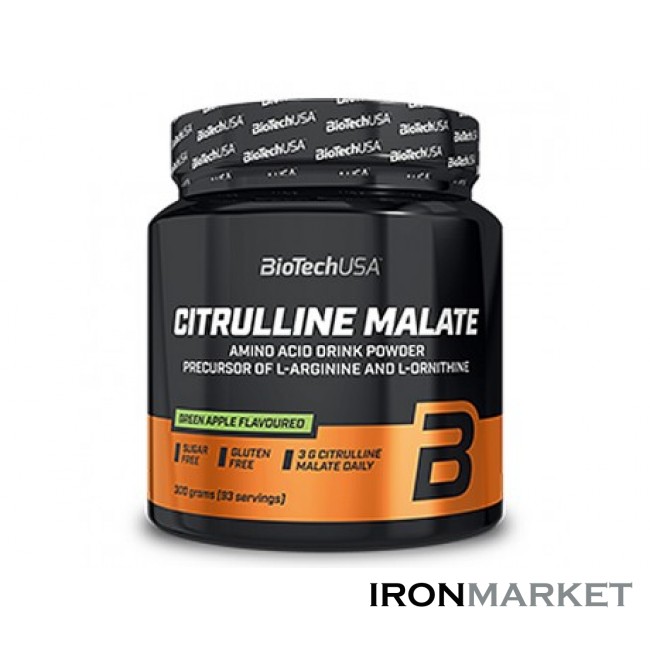 CITRULLINE MALATE POWDER BioTech USA (300 грамм)