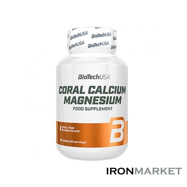 CORAL CALCIUM-MAGNESIUM BioTech USA (100 таблеток)