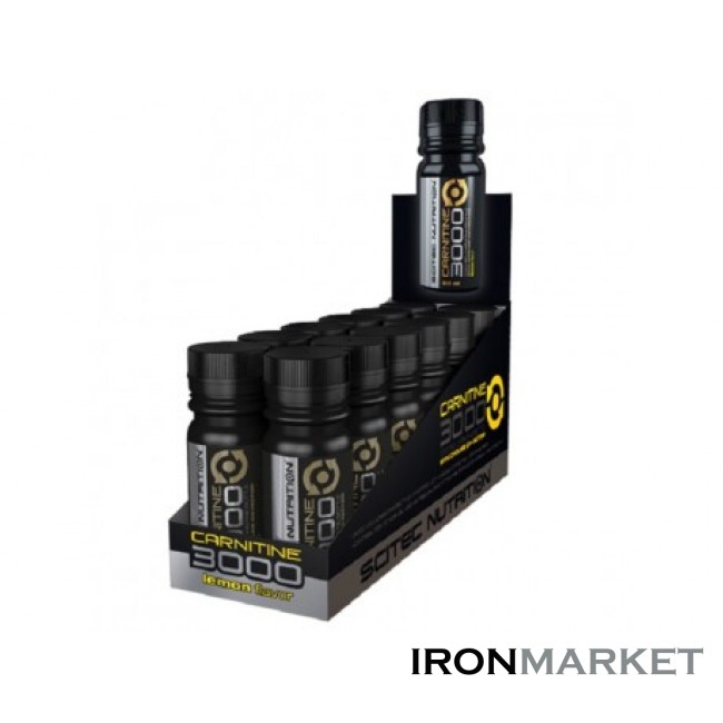 L-Carnitine 3000 SHOT Scitec Nutrition 12шт по 60мл