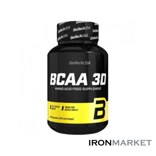 BCAA 3D BioTech USA (90 капсул)