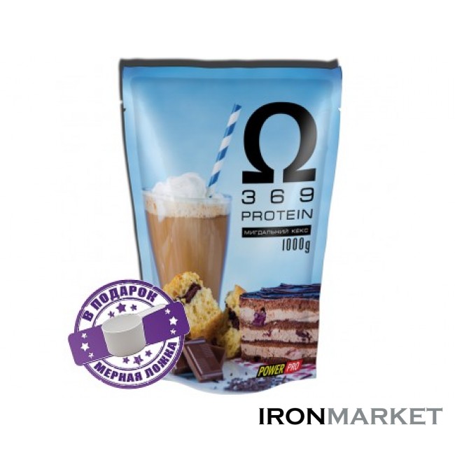 Протеин ОМЕГА Миндальный Кекс Power Pro 1кг