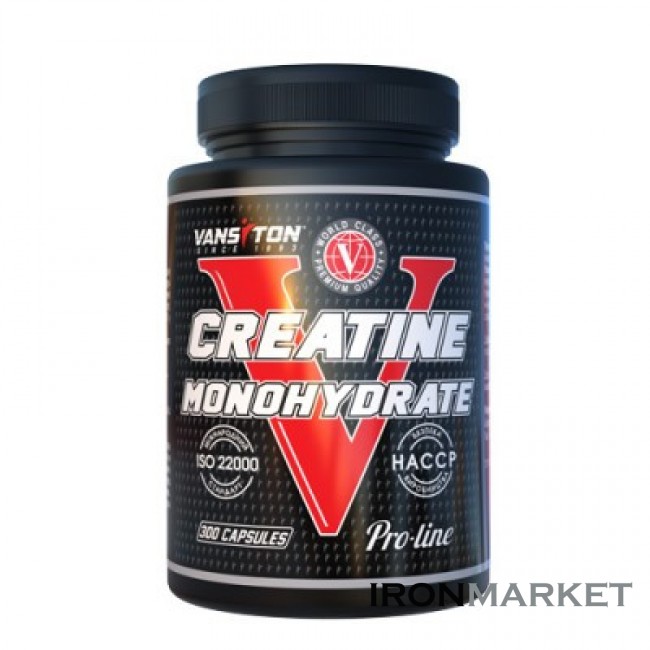 Креатин Моногидрат 300 капсул Ванситон