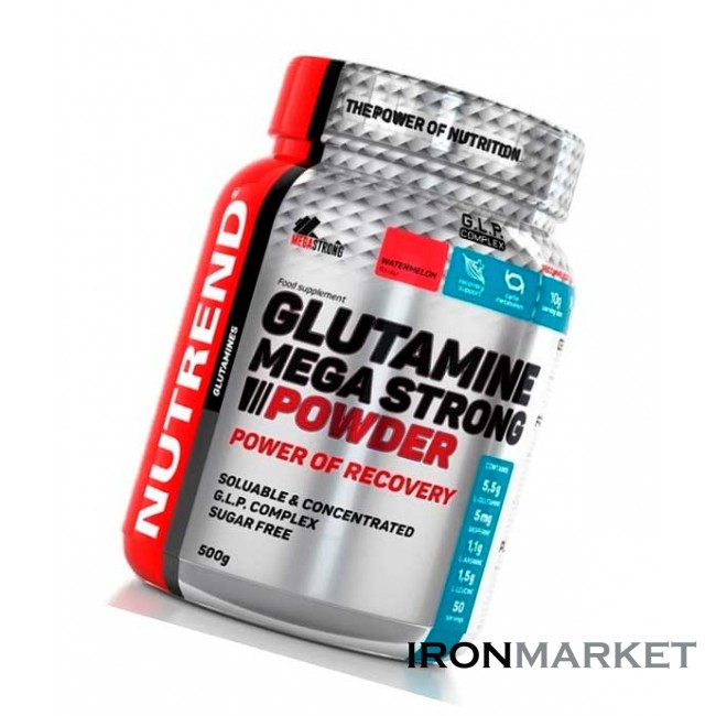 Glutamine Mega Strong Powder Nutrend 500 грамм