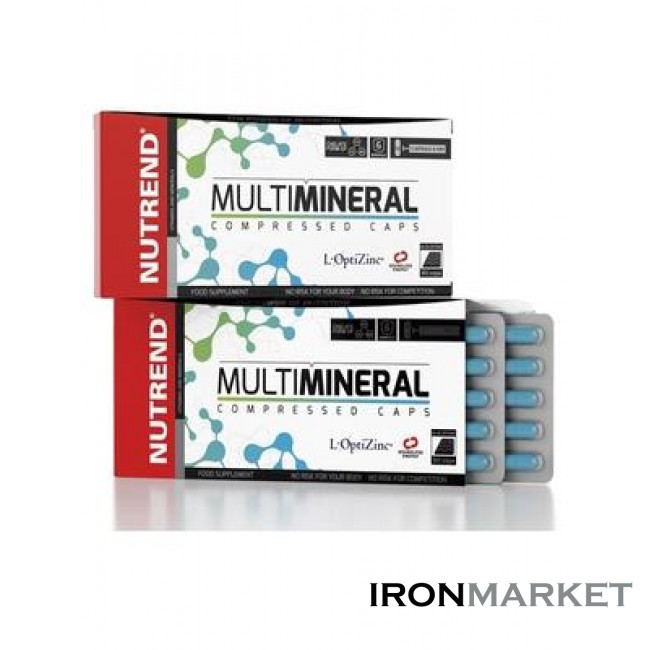 Multimineral Compressed Caps 60 капсул Nutrend