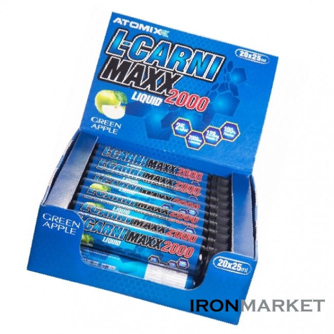 Atomixx L-Carni Maxx Liquid 20 ампул/уп