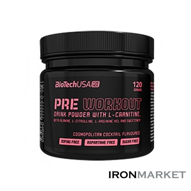 Женский комплекс PRE WORKOUT BioTech USA (120 грамм)
