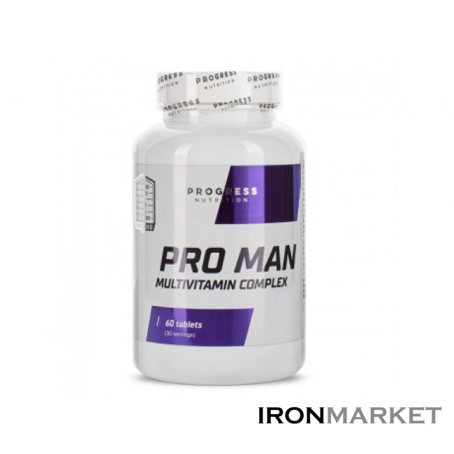 Витамины Pro Men Progress Nutrition (60 таблеток)