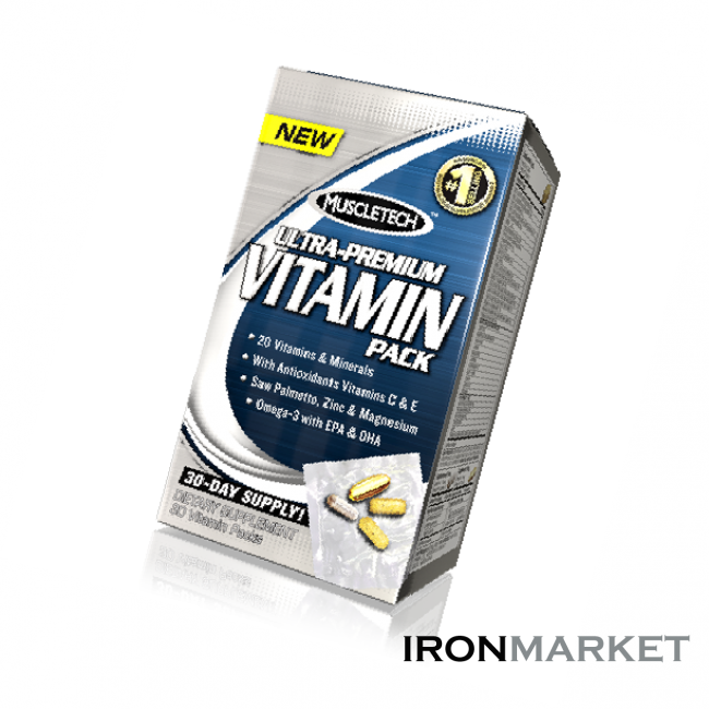 Muscletech 100% Ultra-Premium Vitamin Pack 30 пакетиков