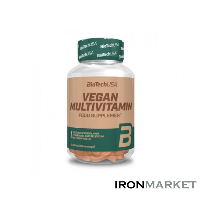 Vegan Multivitamin BioTech USA (60 таблеток)