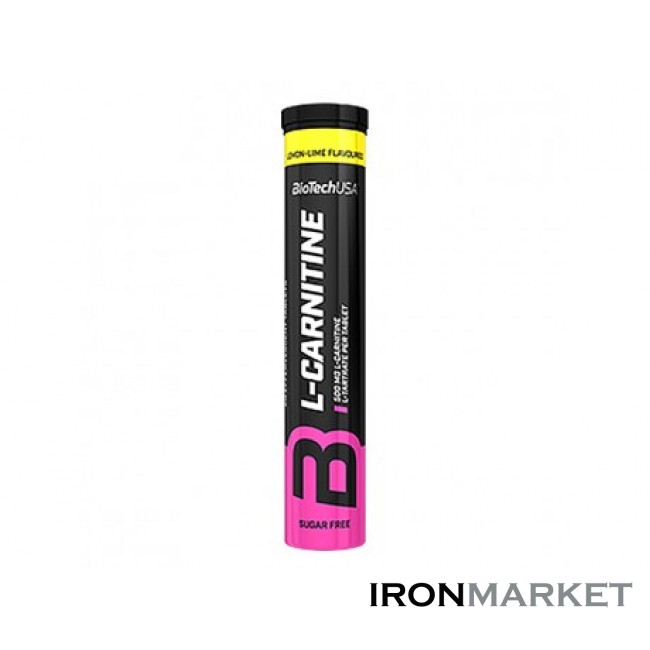 Жиросжигатель L-Carnitine Effervescent BioTech USA (20 таблеток)