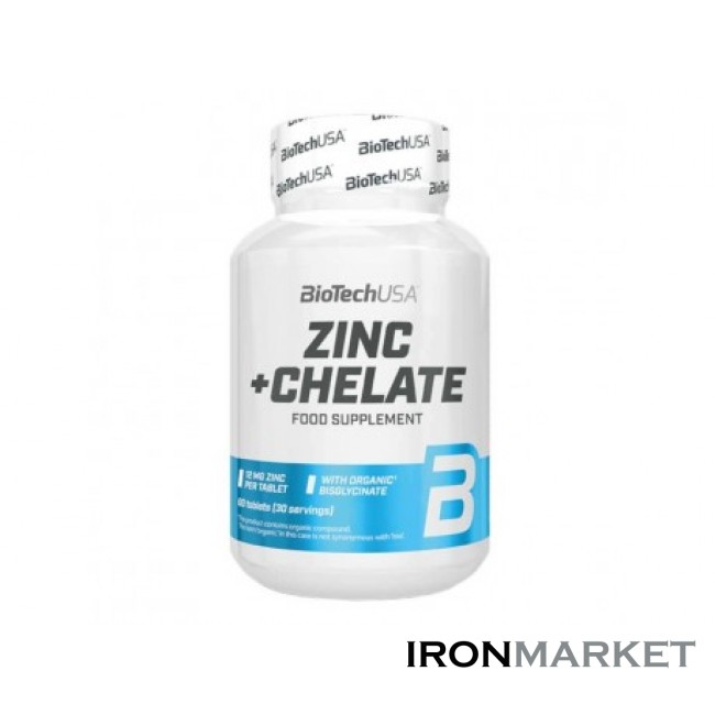 Zinc Chelate BioTech USA (60 таблеток)