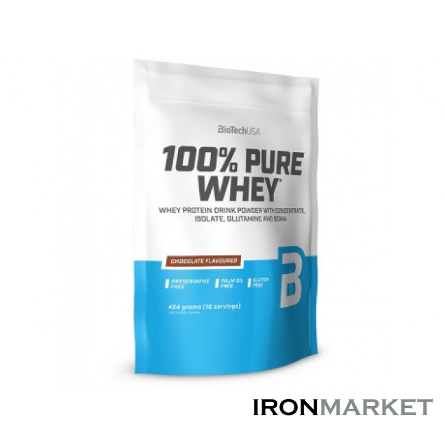 100% PURE WHEY BioTech USA (454 грамм)