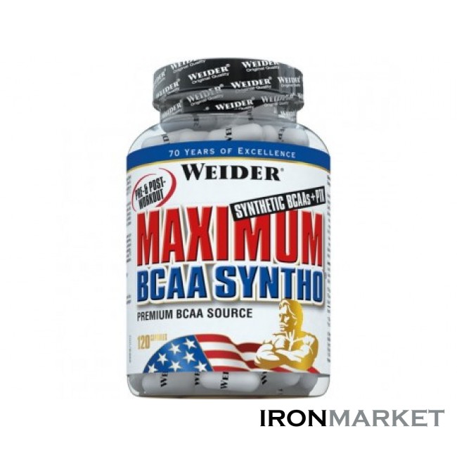 Maximum BCAA Syntho Weider (120 капсул)
