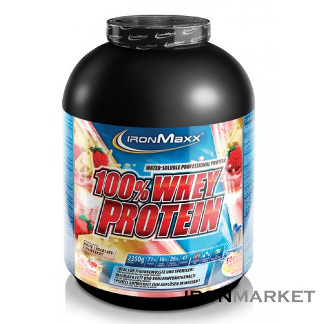 100% Whey Protein 2350 грамм IronMaxx
