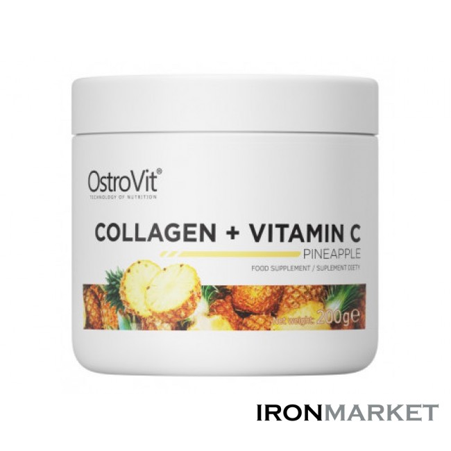 Collagen + Vitamin C OstroVit (200 грамм)