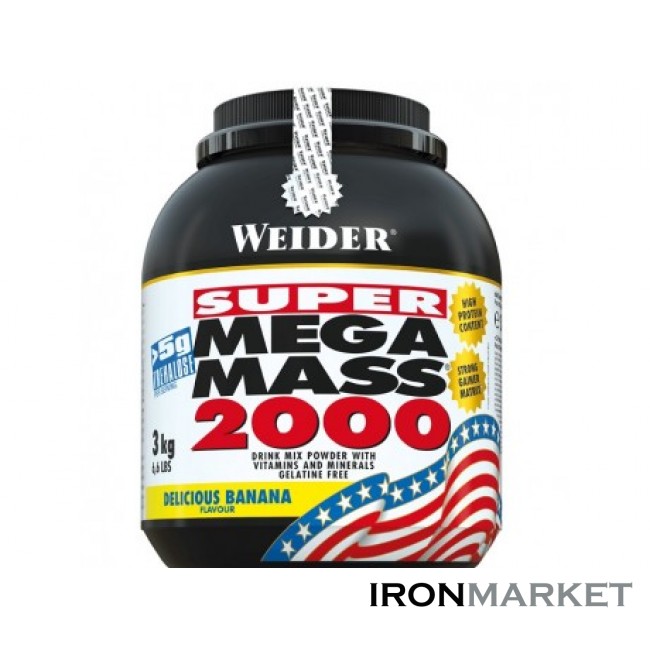 MEGA MASS 2000 Weider 3кг