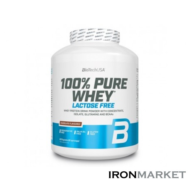 100% PURE WHEY LACTOSE FREE BioTech USA 2.27кг