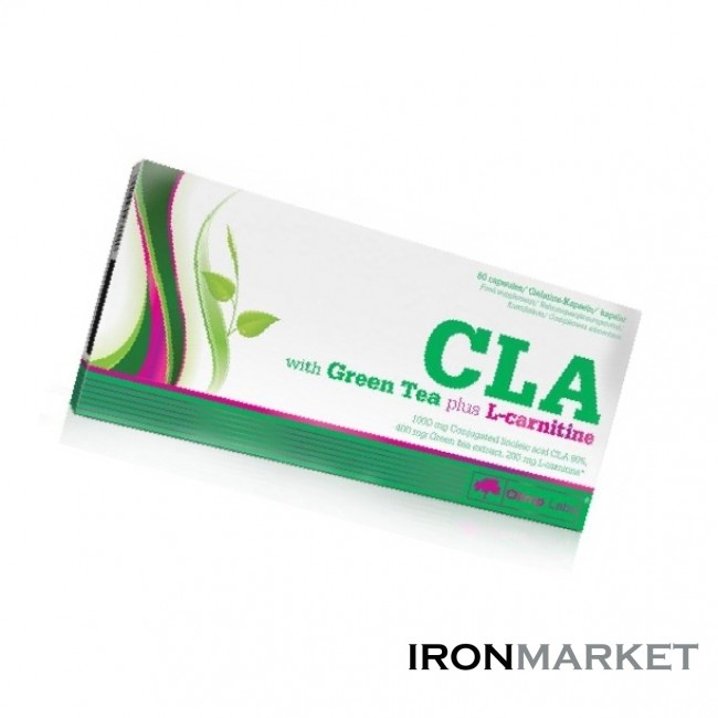 Olimp CLA with Green Tea plus L-Carnitine 60 капсул