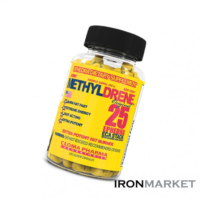 Cloma Pharma Methyldrene 100 капсул