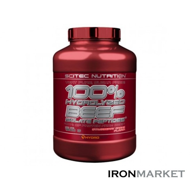 100% HYDRO BEEF PEPTID Scitec Nutrition (900 грамм)