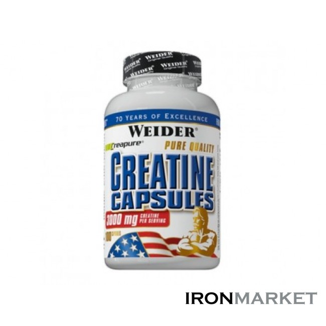 Creatine Pure Capsules Weider (100 капсул)