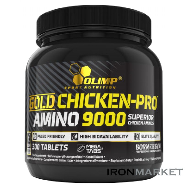 Chiken-Pro Amino 9000 300 таблеток Olimp
