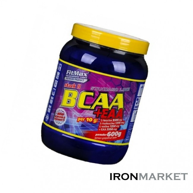 FitMax Amino BCAA Stack II + EAA 600 грамм