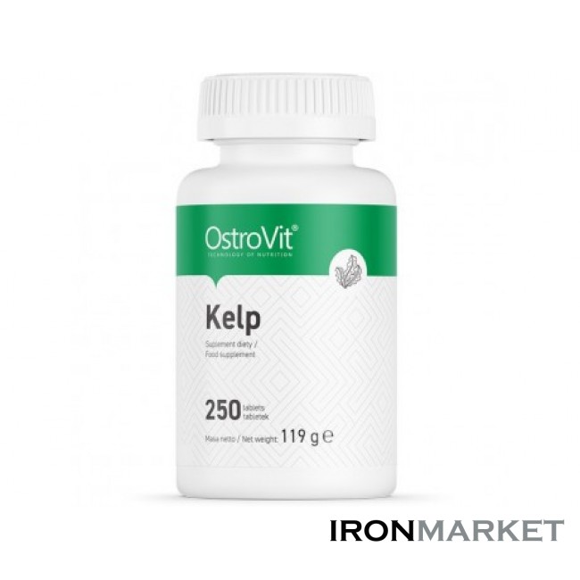 Ламинария Японская Kelp OstroVit (250 таблеток)