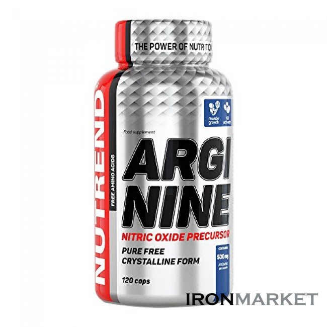 Arginine 120 капсул Nutrend