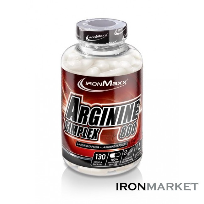 Arginin Simplex 800 130 капсул IronMaxx