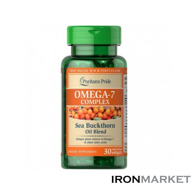 Omega-7 Complex Puritan's Pride (30 капсул)