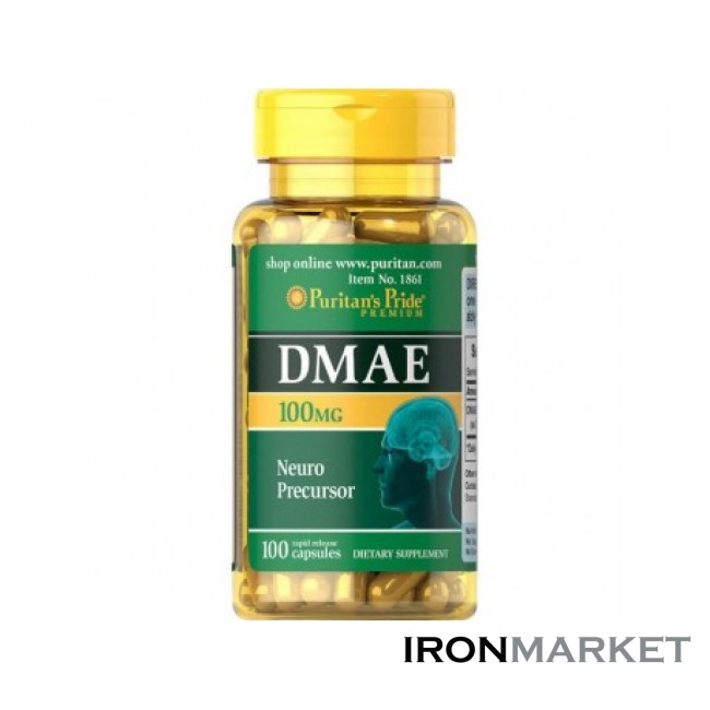 DMAE 100 мг Диметиламиноэтанол (100 капсул)