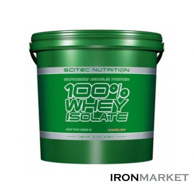 100% WHEY ISOLATE Scitec Nutrition 4кг