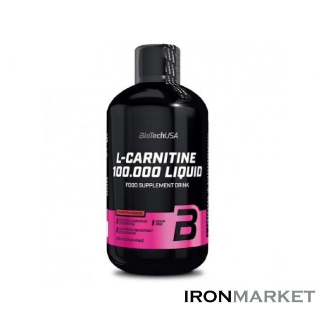 L-Carnitine 100 000 Liquid BioTech USA (500 мл)