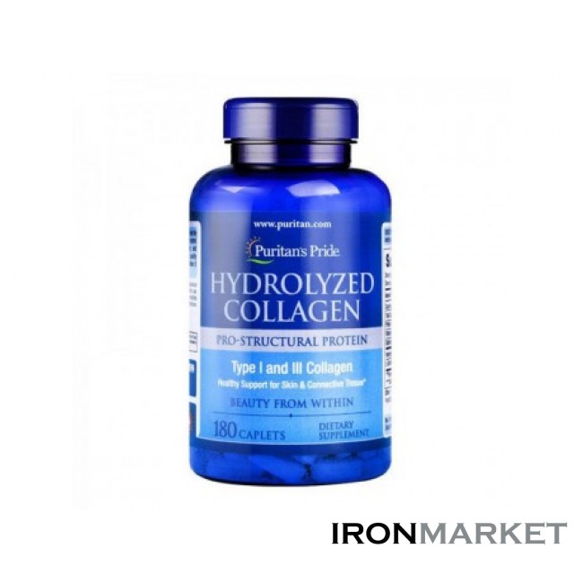 Collagen Hydrolyzed Type 1 and 3 Collagen (180 капсул)