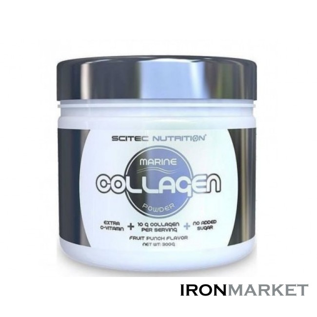 Морской Коллаген Collagen Powder Scitec Nutrition (300 грамм)