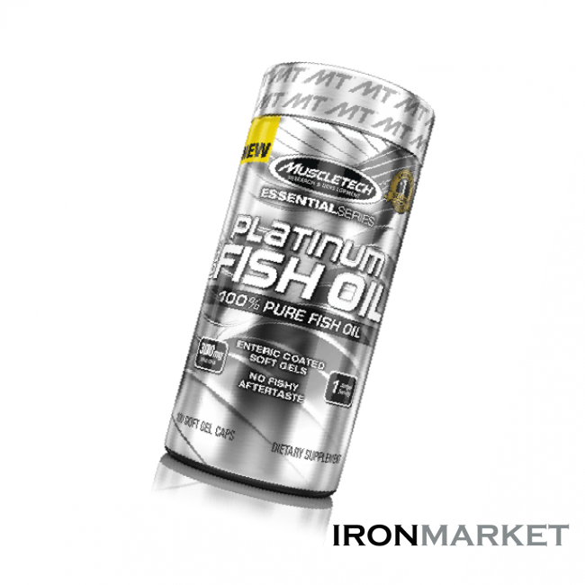 Muscletech Platinum 100% Fish Oil 100 капсул