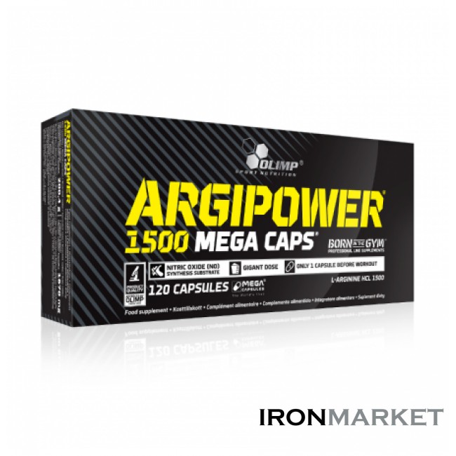 ArgiPower 1500 Mega 120 капсул Olimp Sport Nutrition