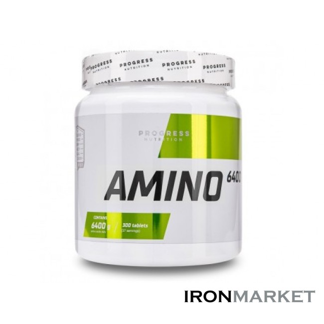 Комплексные Amino 6400 Progress Nutrition (300 таблеток)
