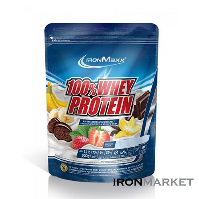 100% Whey Protein 500 грамм IronMaxx