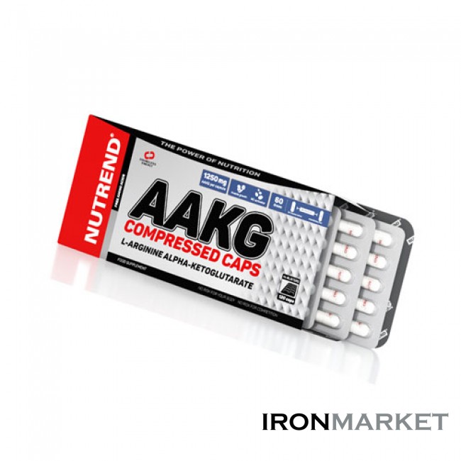 AAKG Compressed Caps 120 капсул Nutrend