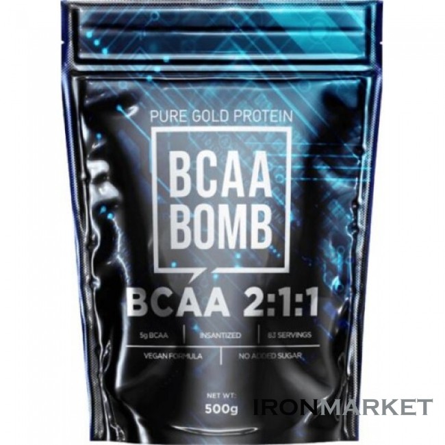 Pure Gold Protein BCAA Bomb 2 1 1 (500 грамм)