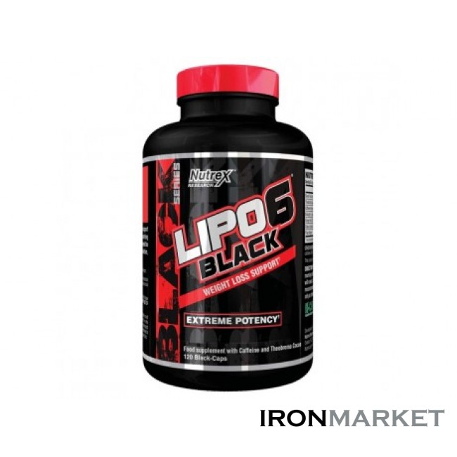 Жирозжигатель Lipo-6 Black Extreme Potency Weight Loss (120 капсул)