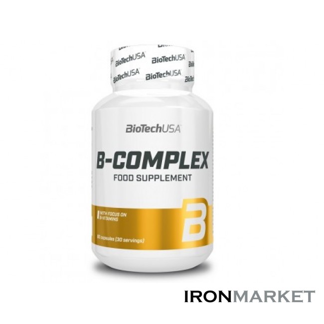 Витамины B-COMPLEX BioTech USA (60 таблеток)