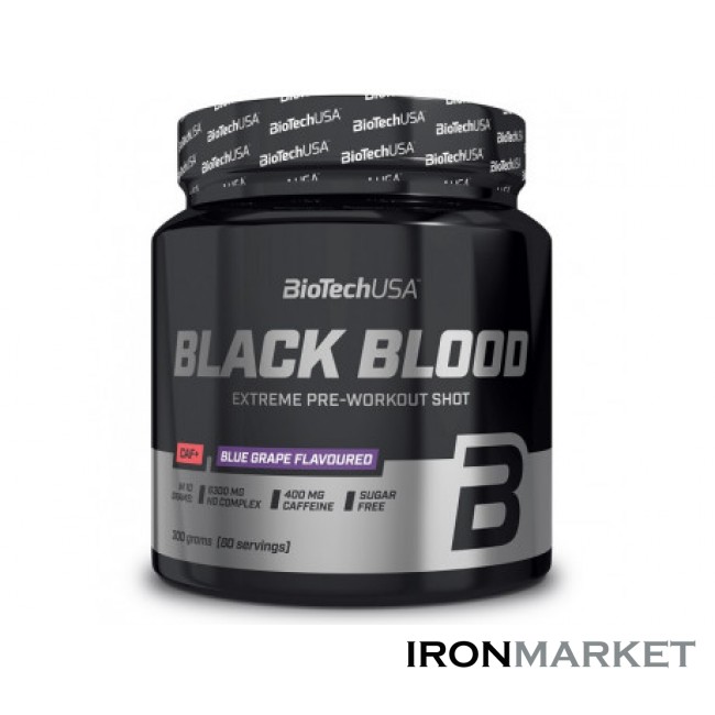 Предтреник BLACK BLOOD CAF+ (300 грамм)