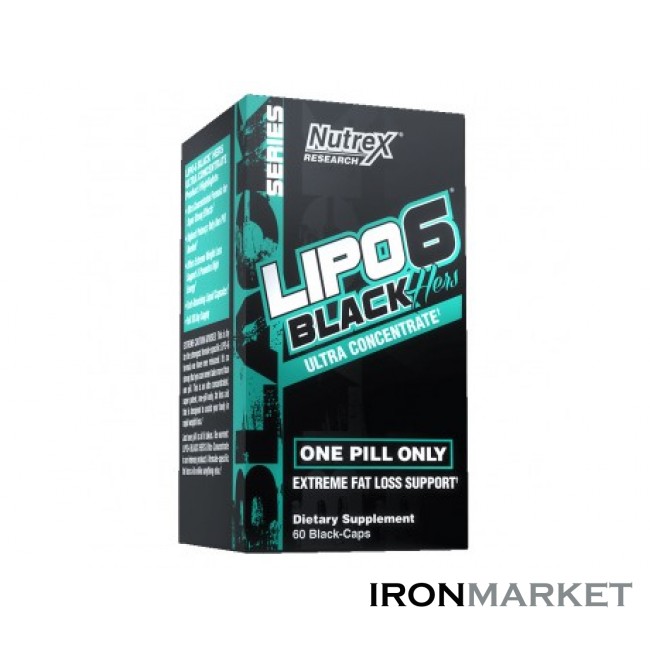 Жиросжигатель Lipo-6 Black Hers Ultra Concentrate (60 капсул)