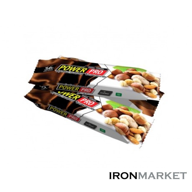 Протеиновый Батончик 36% с Цельным орехом 60 грамм