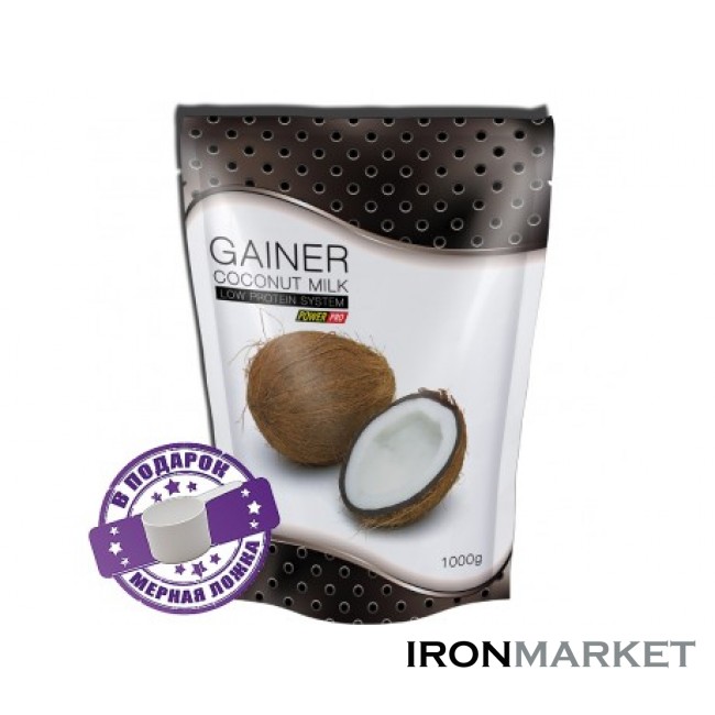 Gainer low Protein Power Pro 1кг