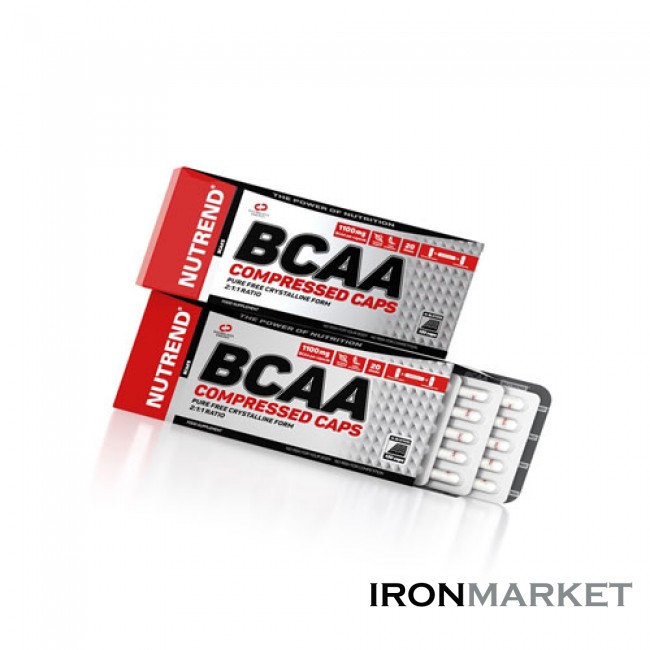 BCAA Compressed Caps 120 таблеток Nutrend