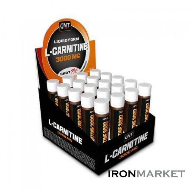 L-Carnitine 3000 мг Ampoules 20x25 ml QNT